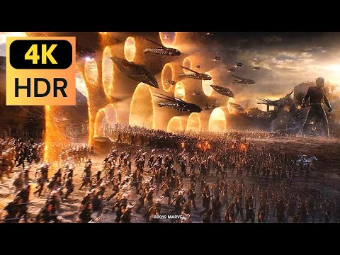 Avengers Endgame Final Battle Scene 4K 60fps &#039;Avengers Assemble&#039;