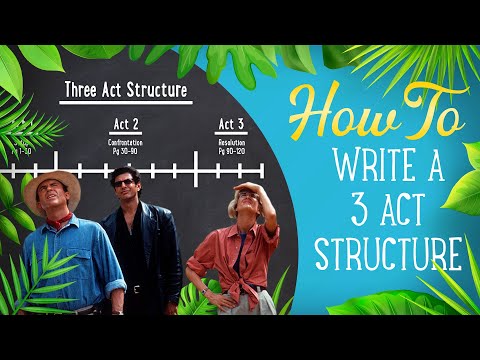How To Write A 3 Act Structure For Film