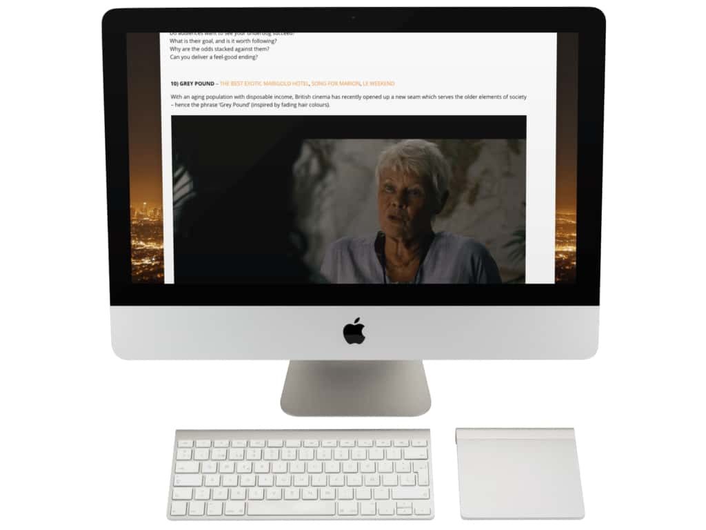 Online Screenwriting Course. effective script reading course.