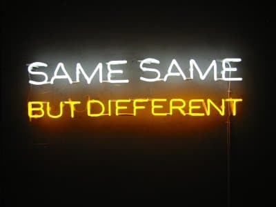 same but different