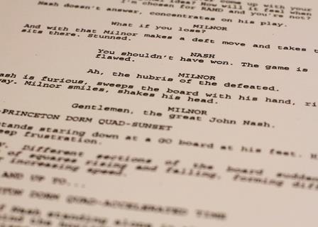 screenplay format