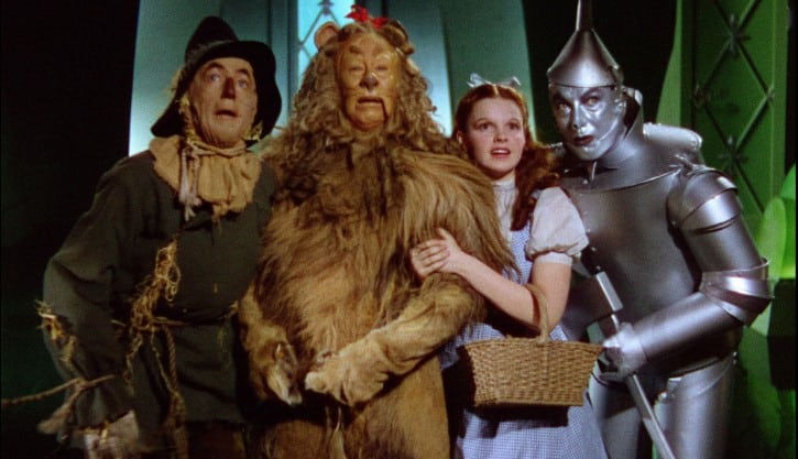 The Wizard of Oz 5 act structure