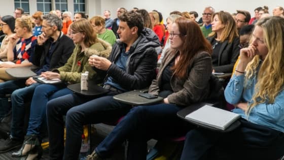 script reading course attendees