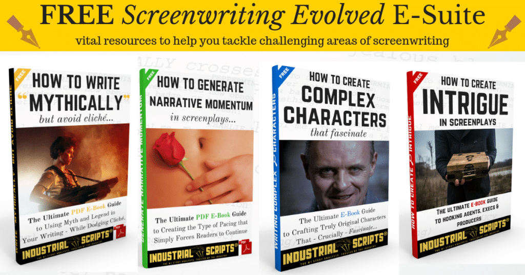 Industrial Scripts Screenwriting Newsletter: Free Screenwriting Evolved E-Suite.