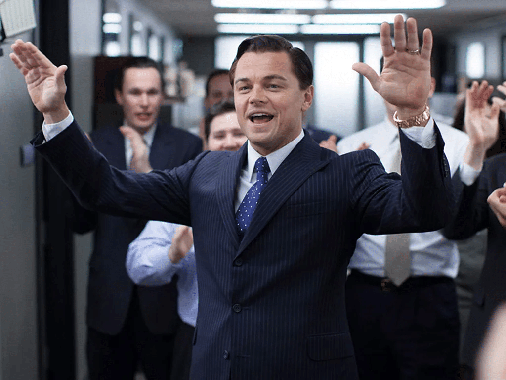 Jordan Belfort - "The Wolf of Wall Street" (2013): Ambitious, charismatic, and driven by greed. His flaws lead to his downfall and legal troubles.